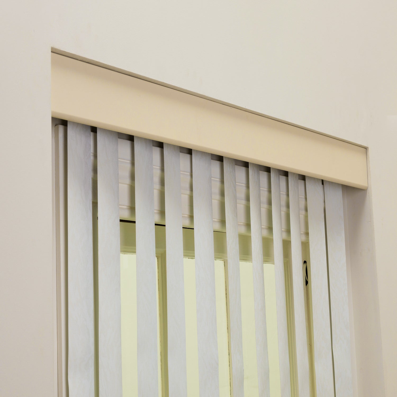 New White Flat Pelmet for Roman, Venetian and Vertical Blinds