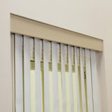 Grey Linen Flat Pelmet for Roman, Venetian and Vertical Blinds